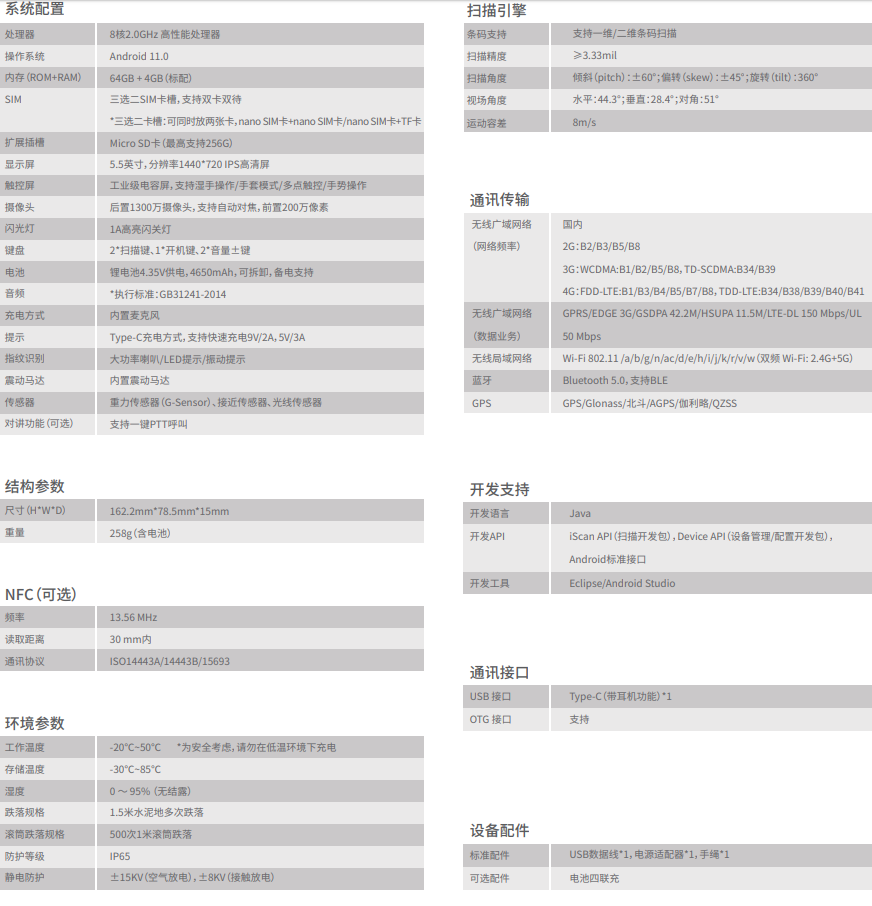 iData T3详细参数